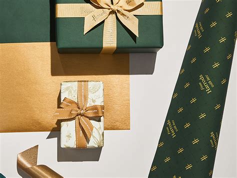 harrods gift wrap.